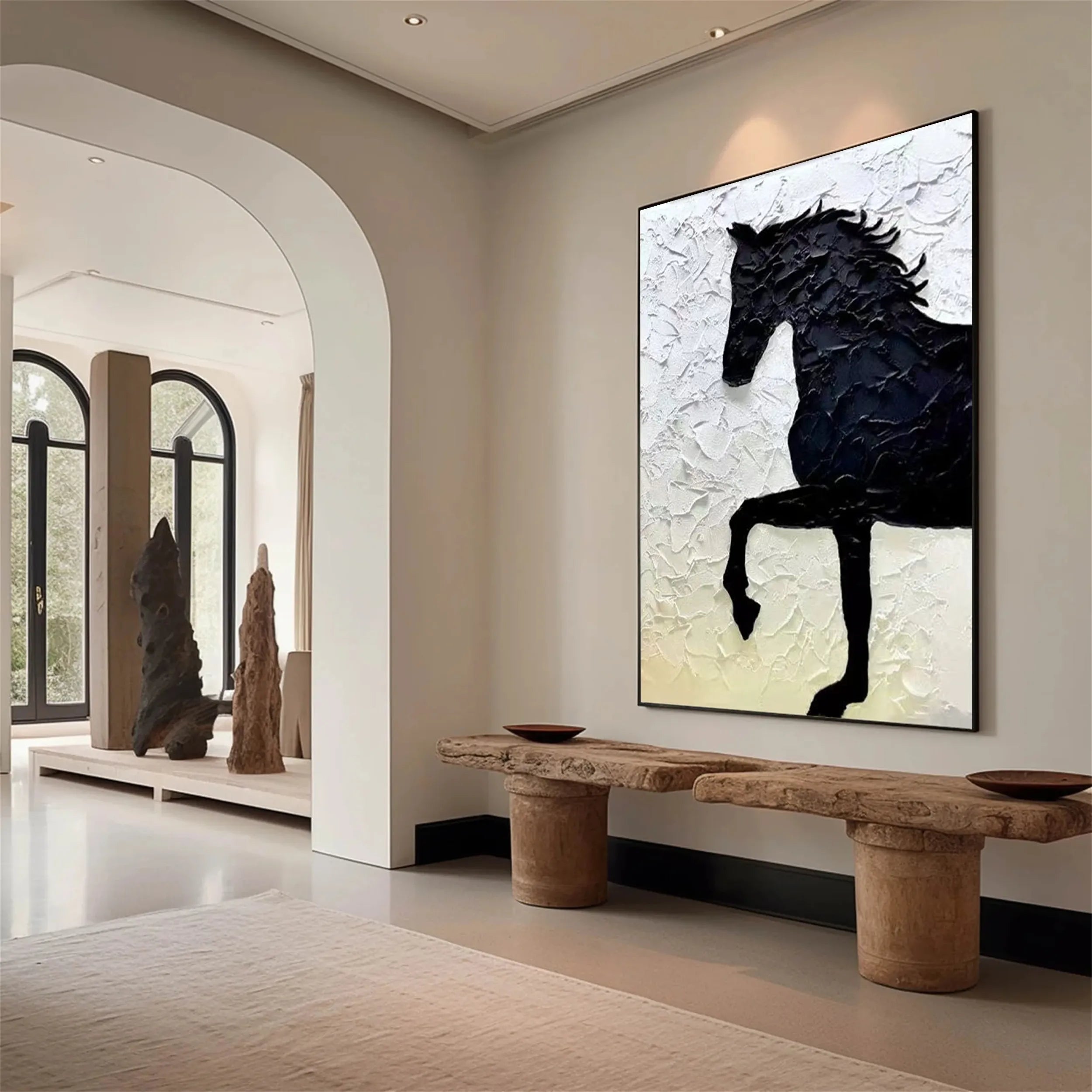 Animal Art Painting #AP015 - Handmade Wildlife Canvas Art for Home & Office Decor - Perfect for Living Room, Bedroom, or Gift
