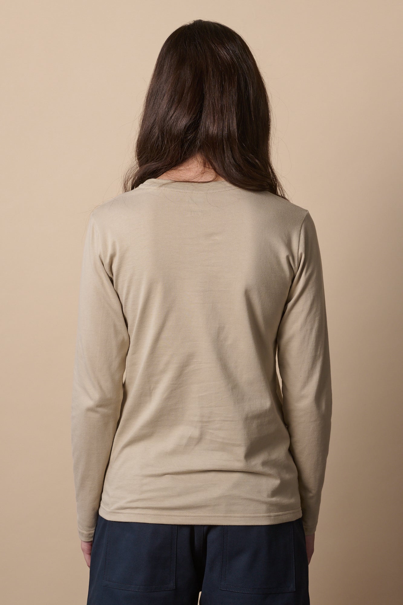Women's Long Sleeve T-Shirt - Soft Cotton Casual Top for Everyday Wear | Perfect for Work, Outings & Layering