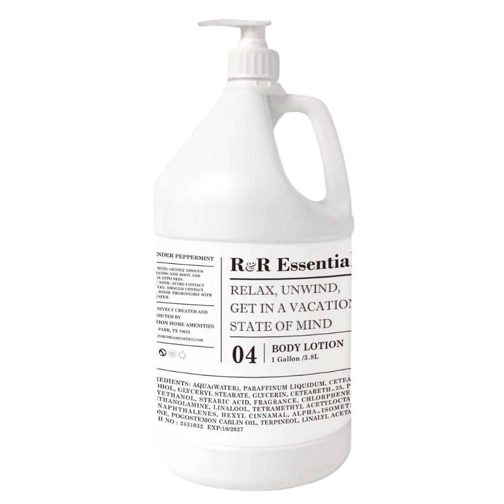R&R Essentials Lavender & Mint Lotion Refill - Soothing & Hydrating Body Moisturizer for Dry Skin - Perfect for Relaxation & Spa Nights at Home