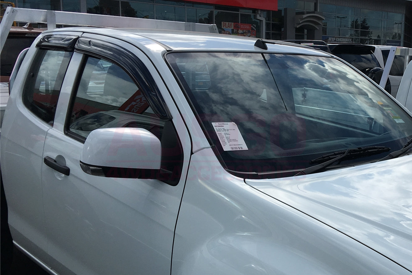 Premium Weather Shields for Holden Colorado RG Series Extra Cab (2012-2020) - Durable Car Window Rain Guards for All-Weather Protection & Enhanced Style
