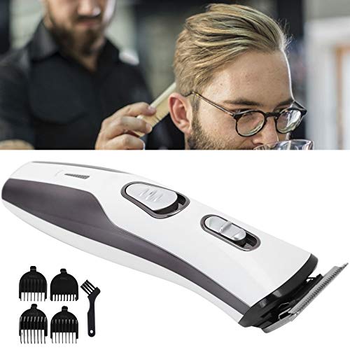 USB Rechargeable Hair Clipper for Men & Family - Professional Electric Hair Trimmer Kit with Adjustable Blades for Home Haircuts & Beard Grooming | Perfect for DIY Styling, Travel & Personal Grooming