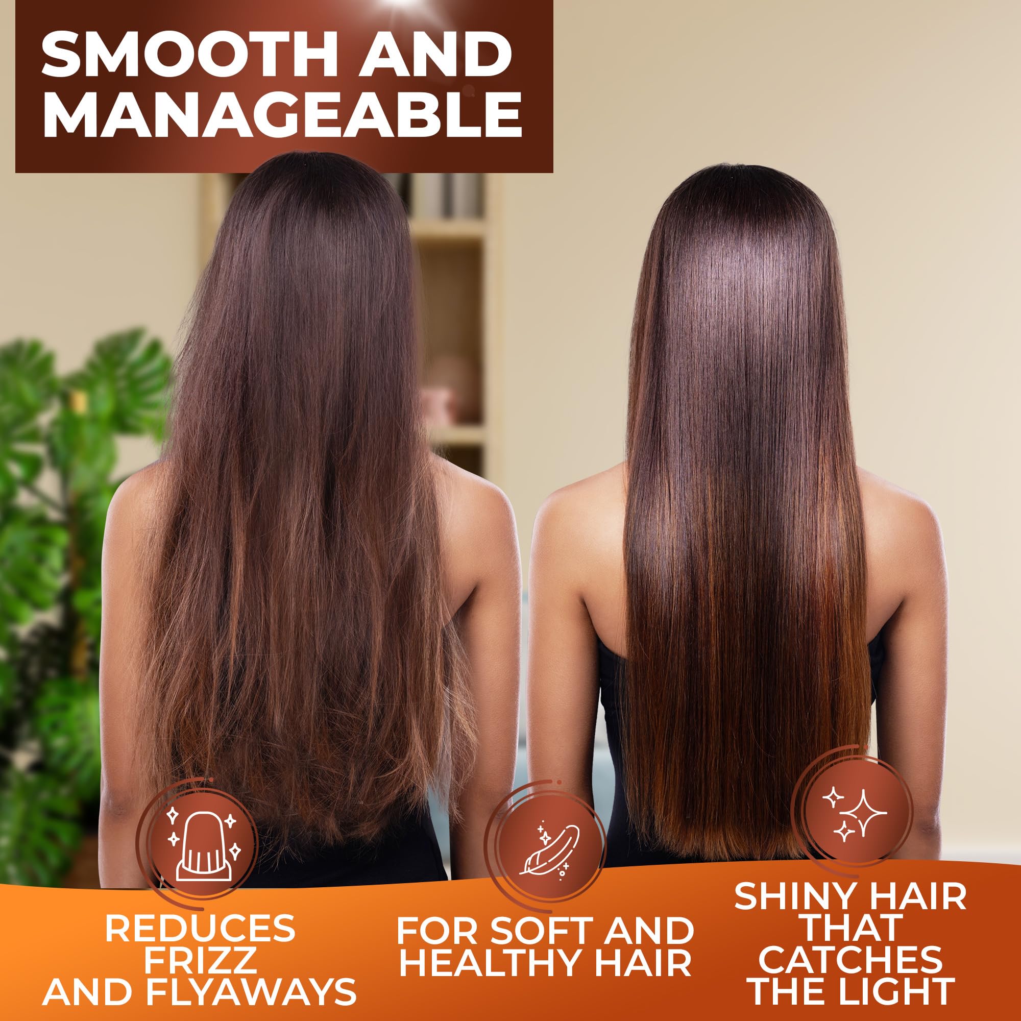 Best Moroccan Argan Oil Conditioner & Hair Mask for Dry, Damaged Hair - Deep Hydration & Repair Treatment for Shiny, Soft Hair - Perfect for Daily Use & Salon-Quality Results at Home