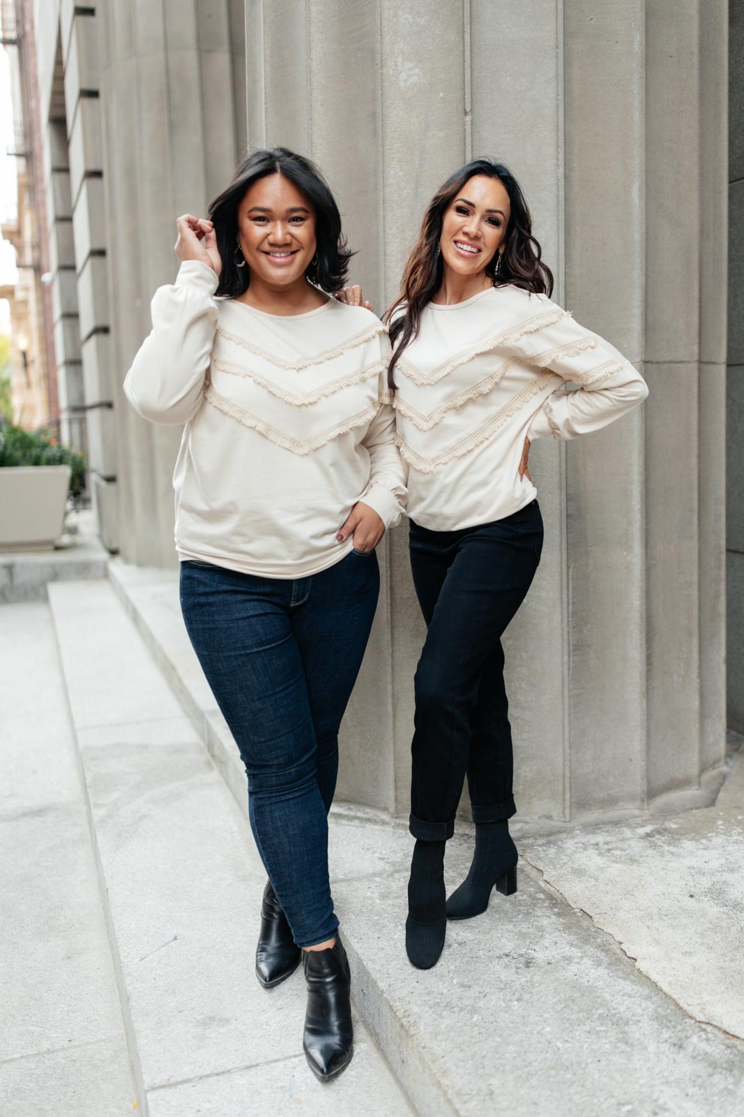 Into The Fringe Beige Top - Trendy Bohemian Blouse for Women | Perfect for Music Festivals, Beach Vacations & Casual Outings