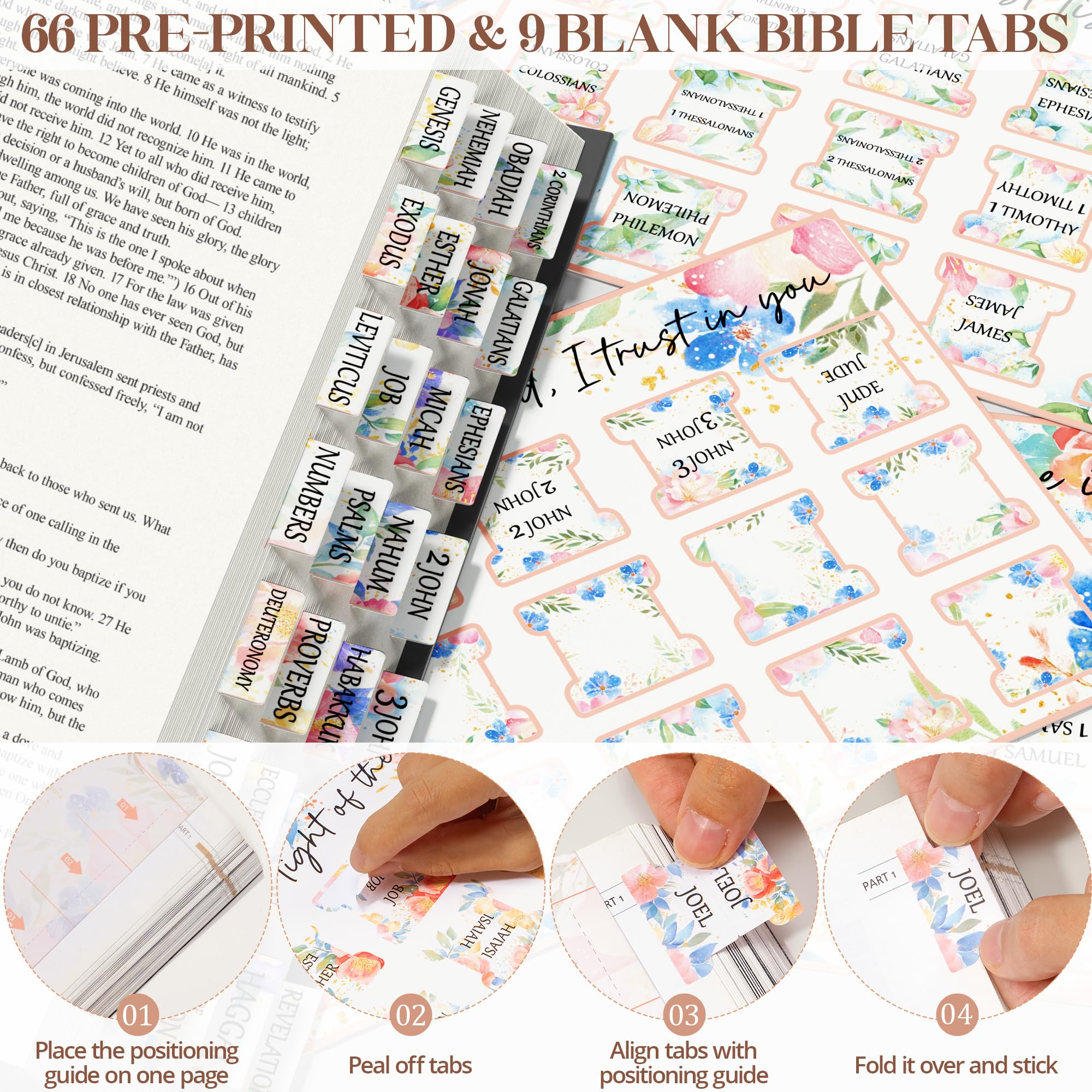 Bible Journaling Kit for Women - No Bleed Bible Highlighters & Pens, Christian Gifts for Mother's Day, Bible Study Supplies & Accessories with Pencil Case - Perfect for Bible Study, Prayer Journaling & Faith-Based Gifts