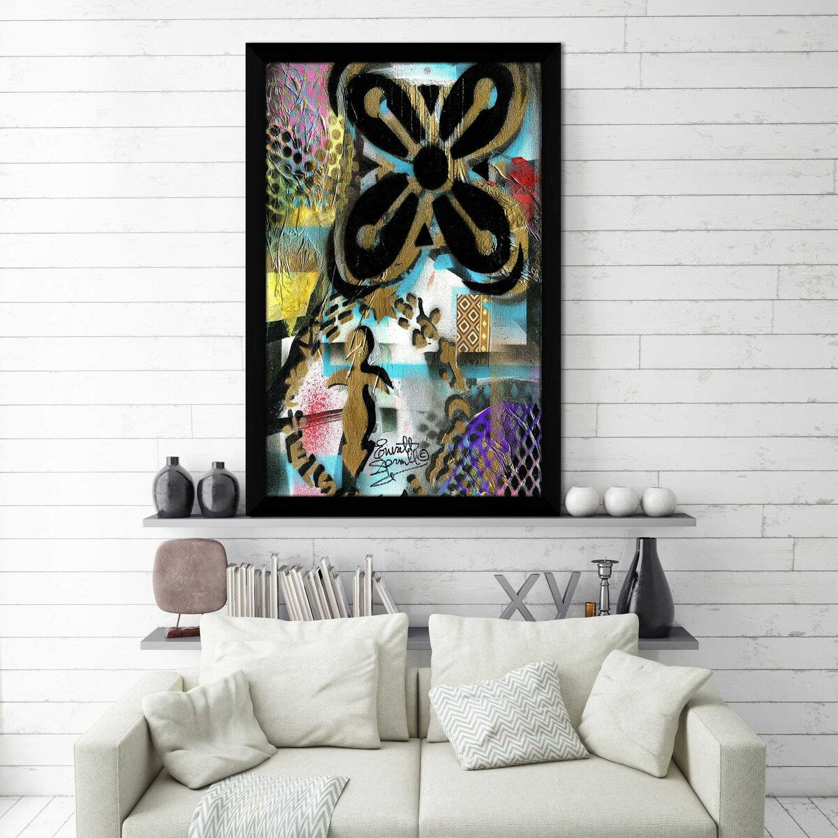 Abundance I (Vertical) Acrylic Wall Art Print - Modern Home Decor for Living Room, Bedroom & Office