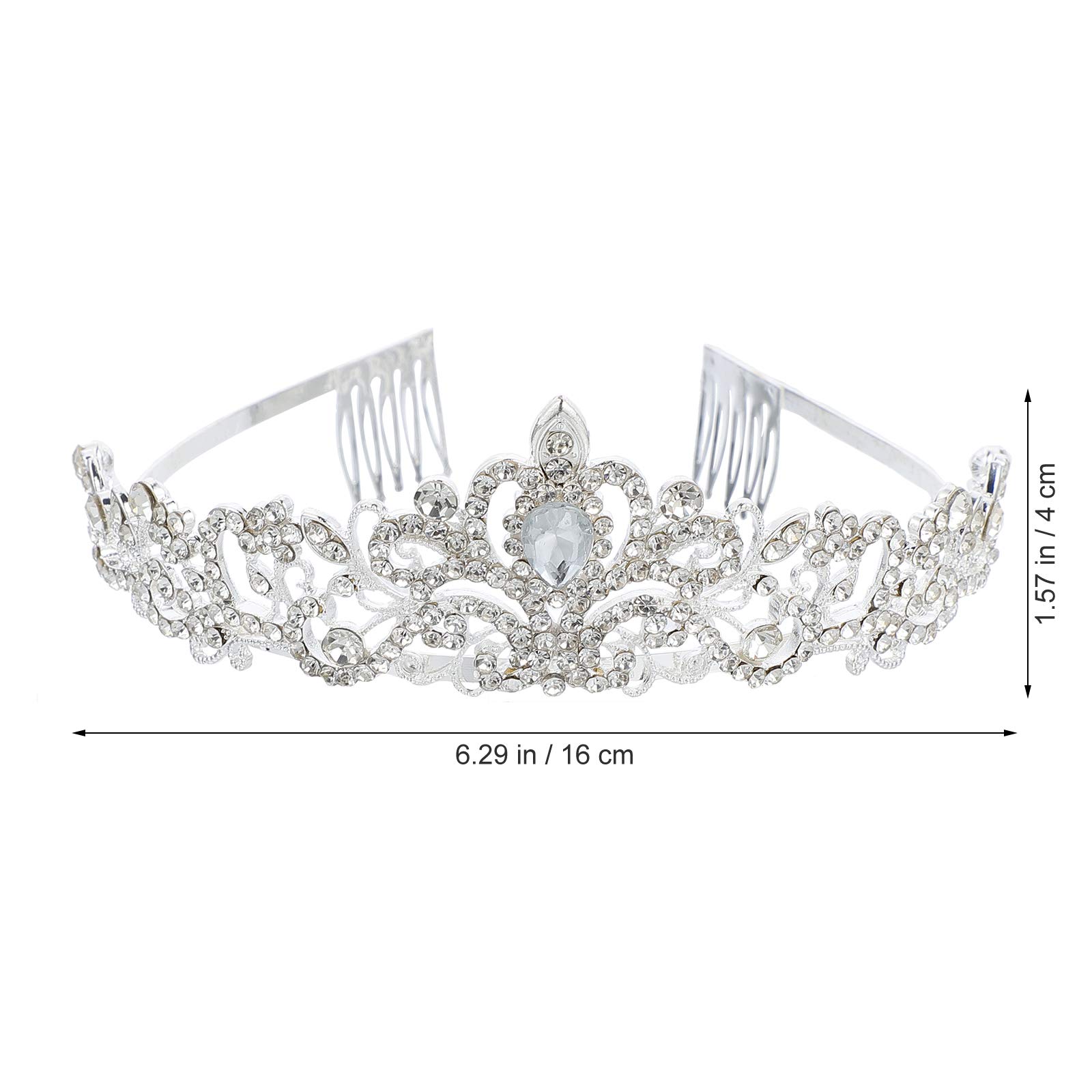 Prom Queen Sash & Tiara Set - Rhinestone Crown for Birthday, Wedding, Graduation Parties