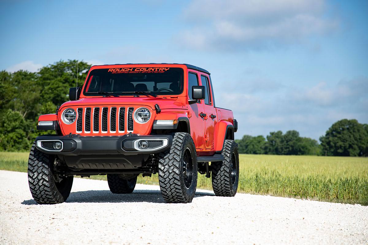 3.5 Inch Lift Kit for Jeep Gladiator JT 4WD (2020-2023) - Heavy Duty Suspension Springs - N3 Series Part# 64930 - Off-Road & Trail Driving Upgrade
