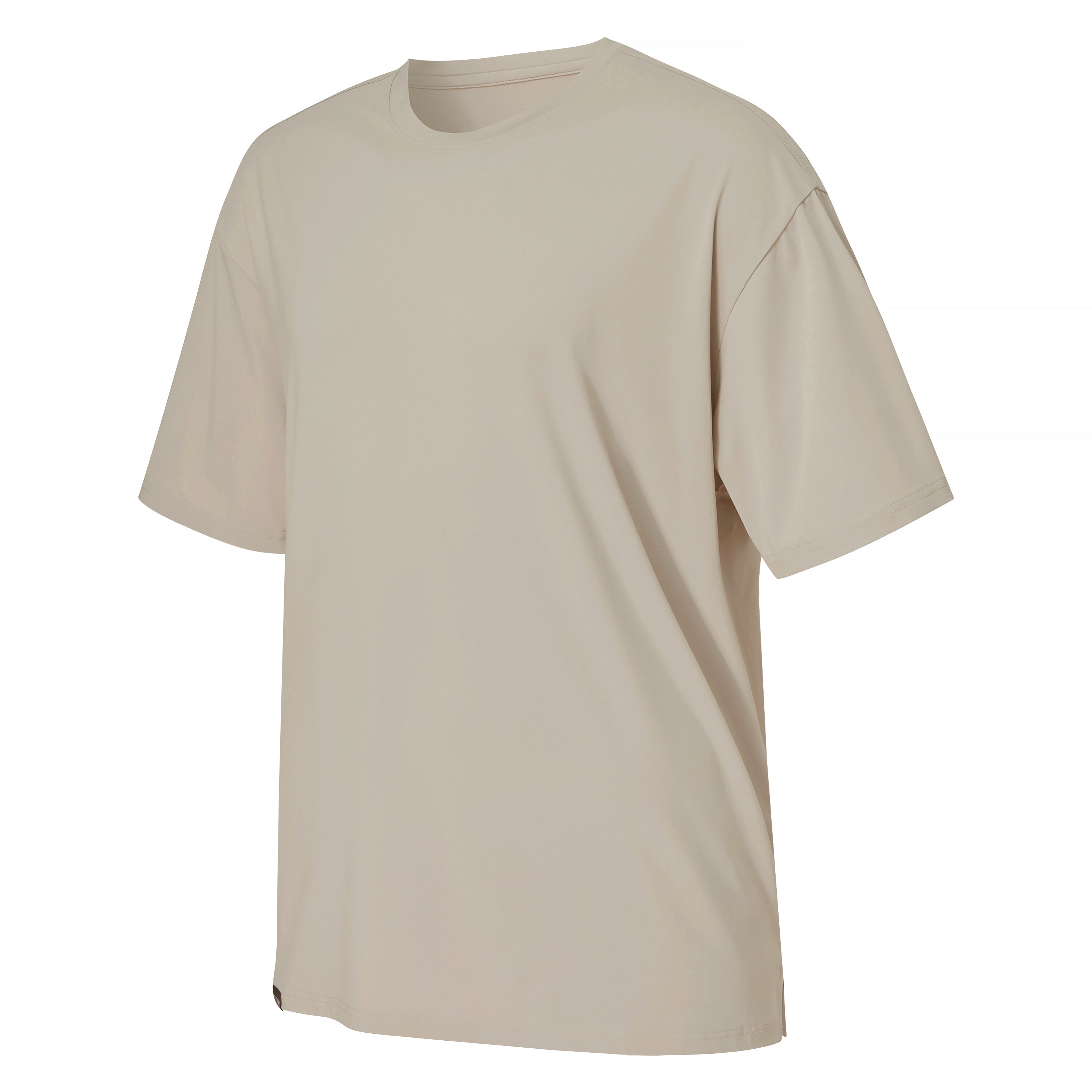 Men's Ice Feather Slim Fit Short Sleeve T-Shirt - Lightweight & Breathable Summer Casual Wear for Outdoor Activities