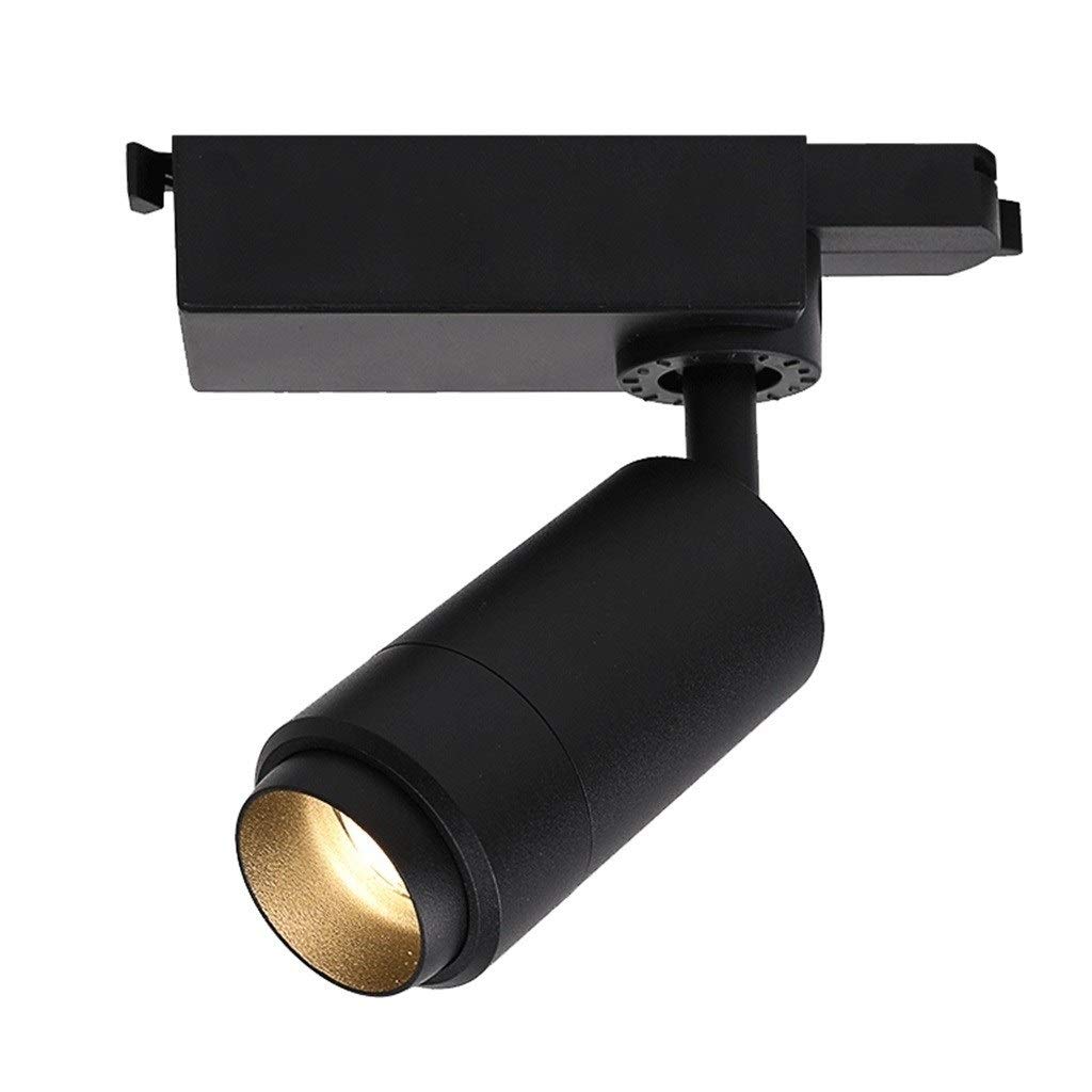 Energy Saving LED Track Light with COB Zoom - Warm White Spotlight for Clothing Store Background Wall, Living Room & Home Decor Ceiling Lighting