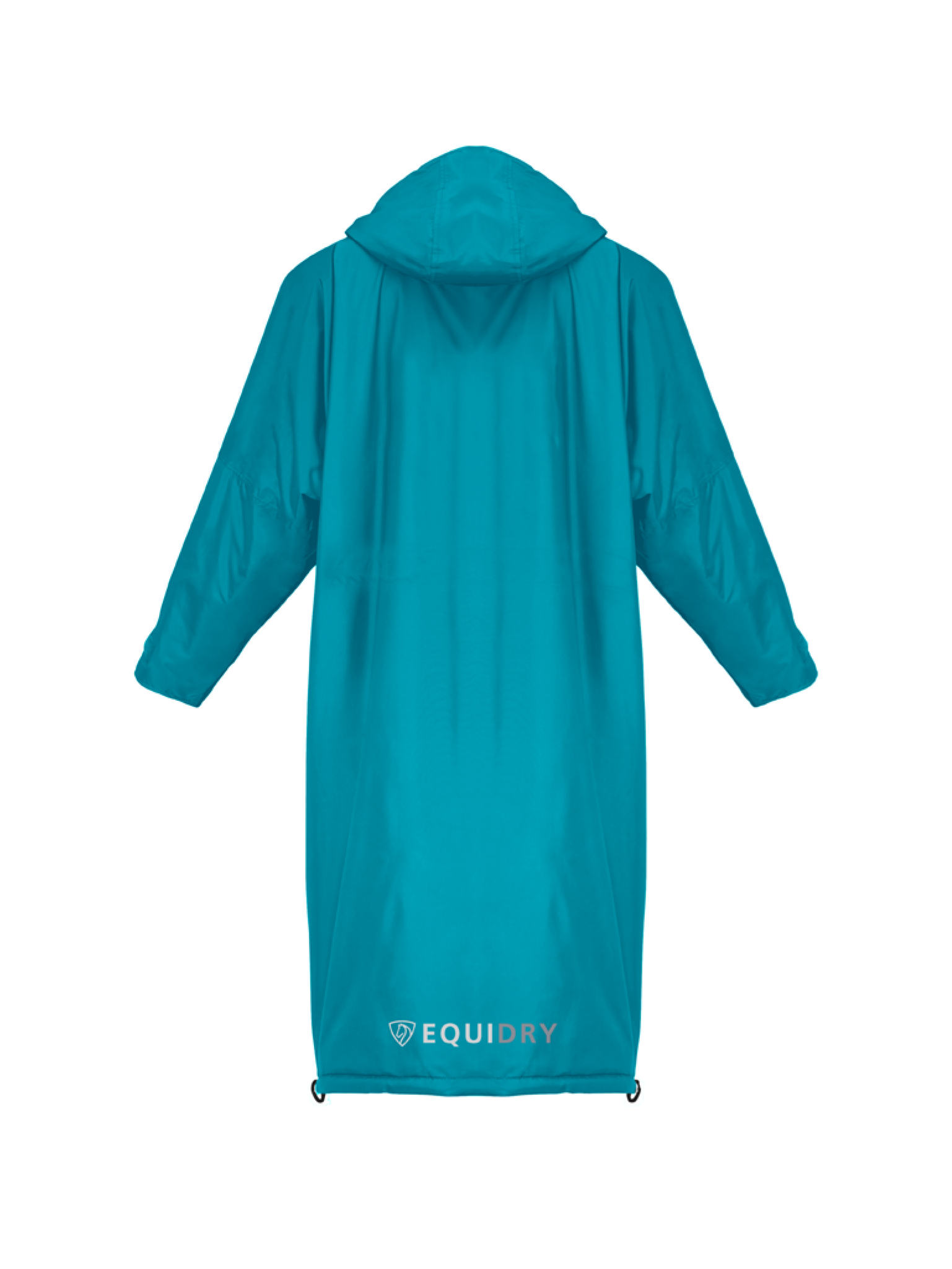 Evolution Women's Lightweight Mesh-Lined Jacket with Stowaway Hood in Turquoise - Perfect for Hiking, Running & Outdoor Adventures