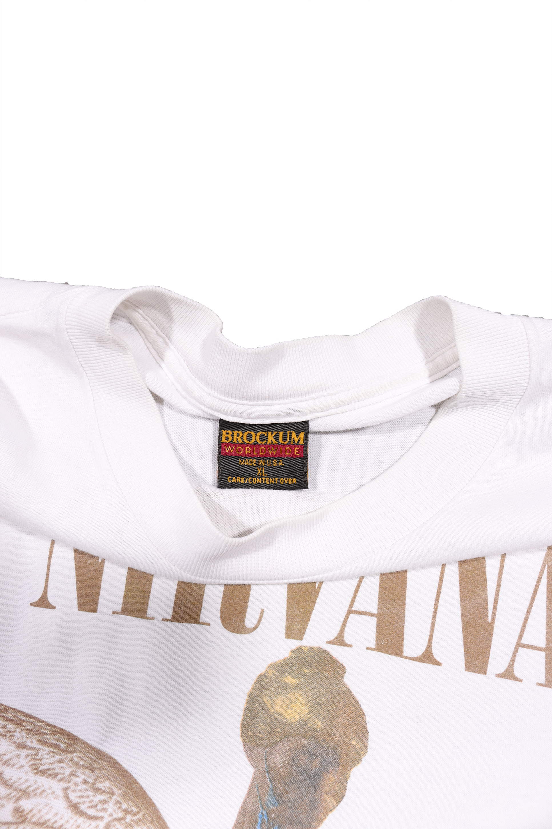 1993 Nirvana IN UTERO Vintage Rock Band T-Shirt - Official Grunge Music Merchandise for Concerts & Casual Wear