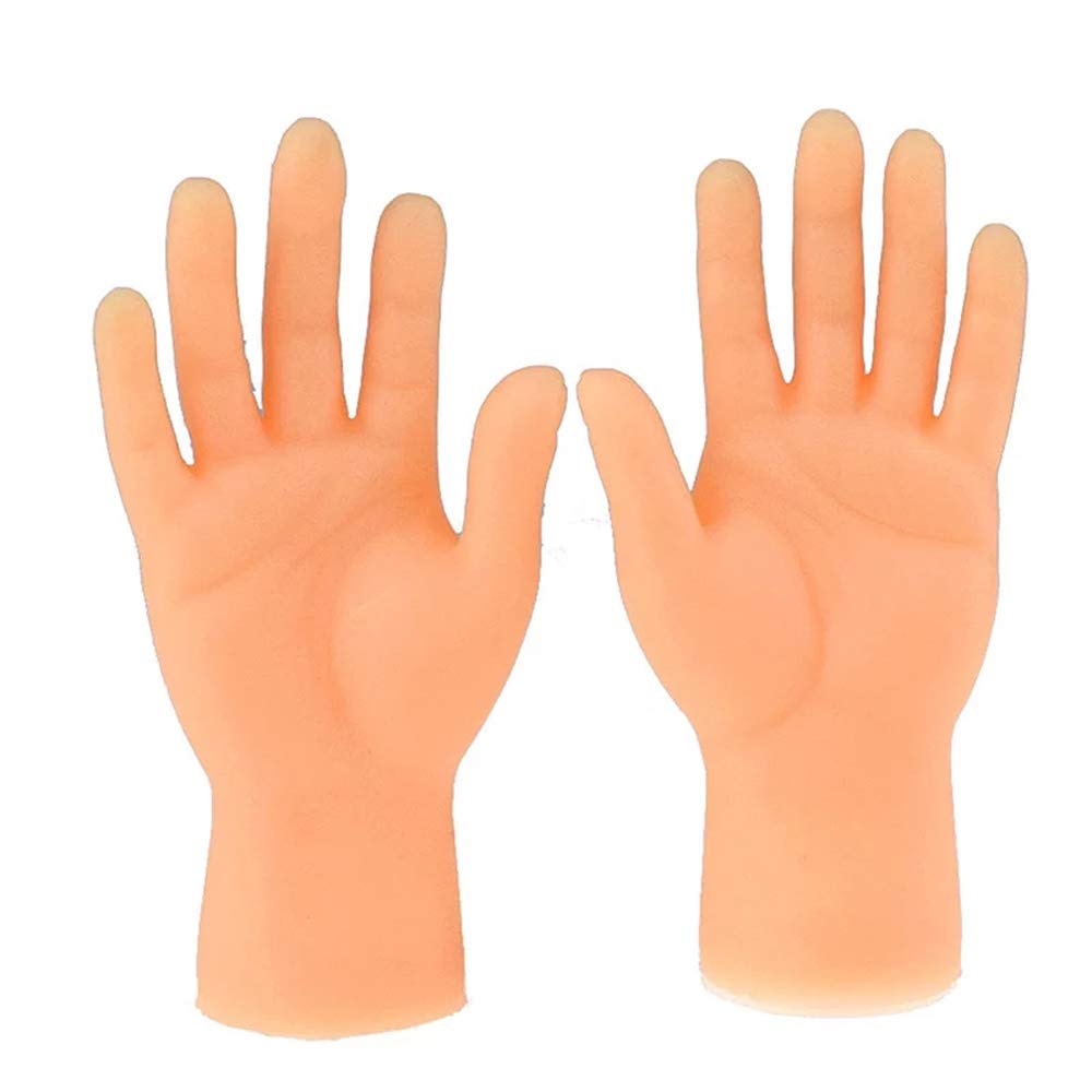 2 PCS Tiny Funny Finger Hands Sleeve - Finger Puppet Toys for Kids & Adults - Creative Hand Puppets for Party Games, Classroom Activities & Family Fun