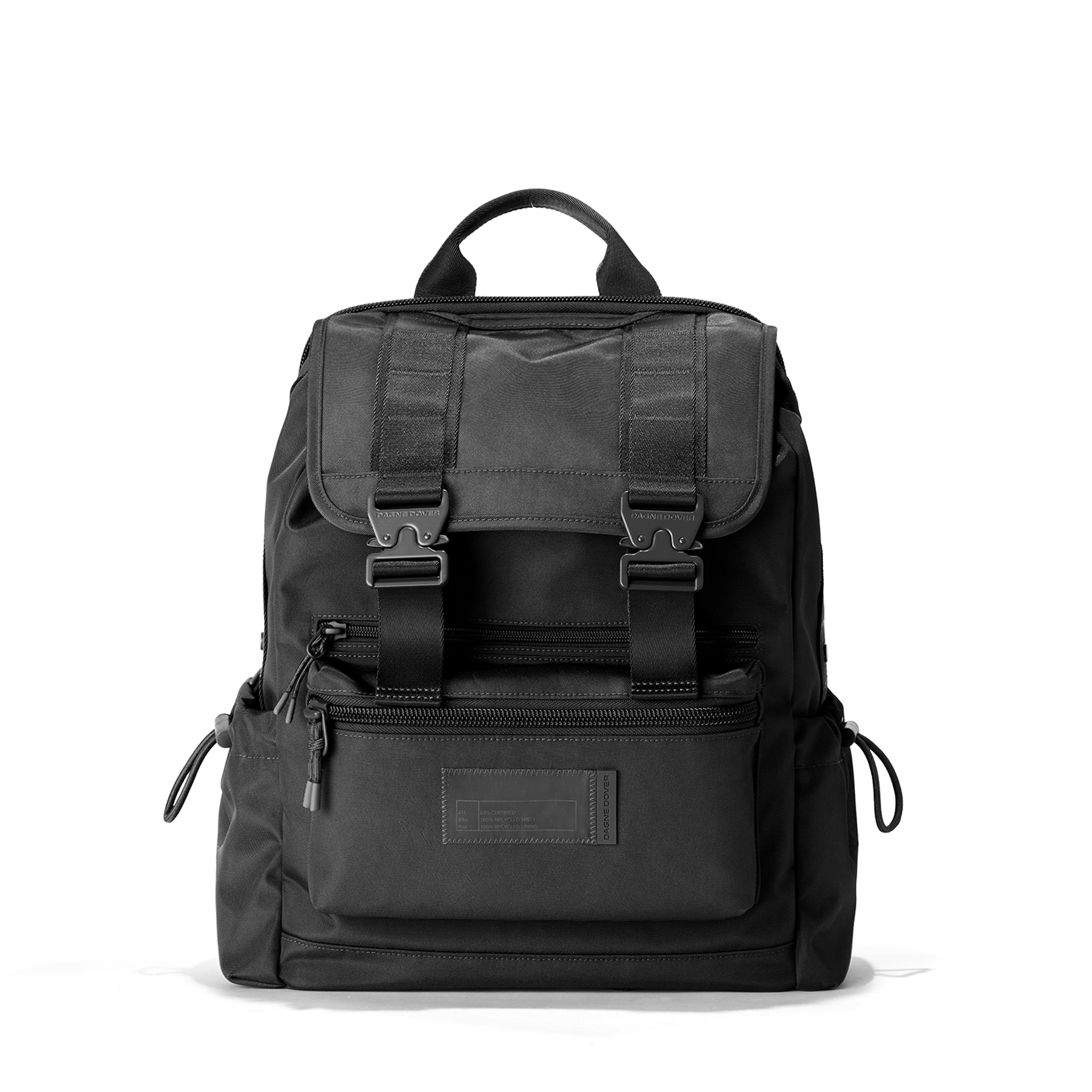 Dagne Dover Brooklyn Flap Top Backpack - Stylish & Functional Laptop Backpack for Women & Men - Perfect for Work, Travel & College