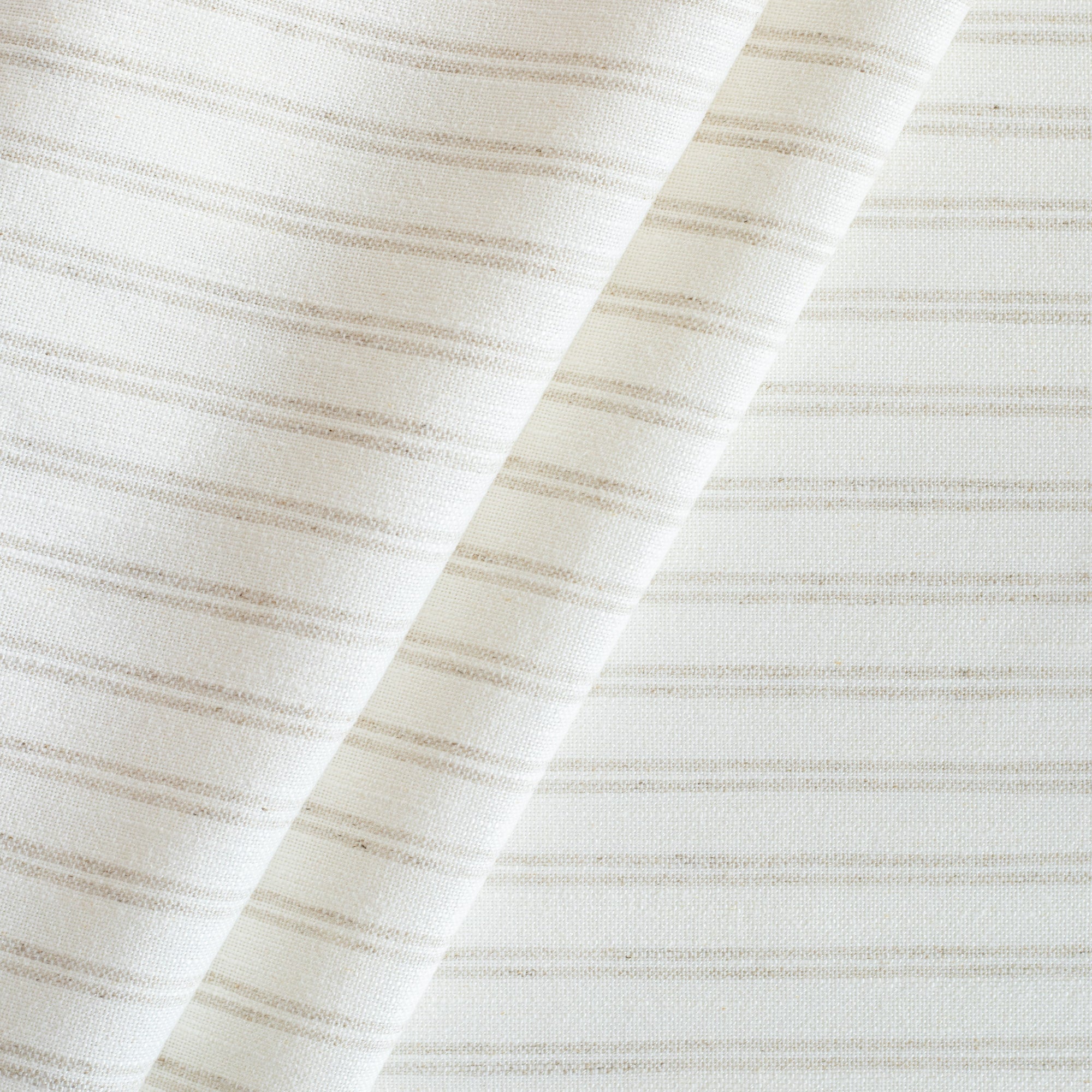 Premium Conway Stripe Fabric - Soft & Durable Parchment Color Upholstery Material for Sofas, Chairs & Home Decor | Perfect for DIY Projects & Interior Design