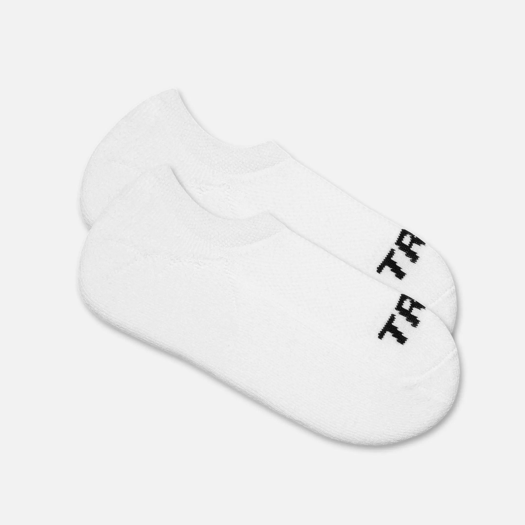 TRUE Performance No Show Socks 3-Pack - Breathable & Anti-Slip Invisible Socks for Women & Men - Perfect for Sneakers, Loafers & Casual Shoes | White