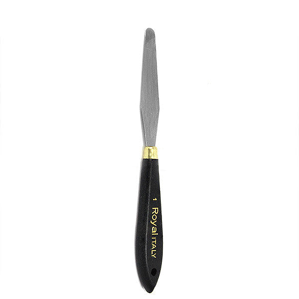 Ben Nye 1 Royal Italy Tapered Spatula - Professional Makeup Spatula for Creams, Foundations & Cosmetics - Perfect for Makeup Artists & Beauty Enthusiasts