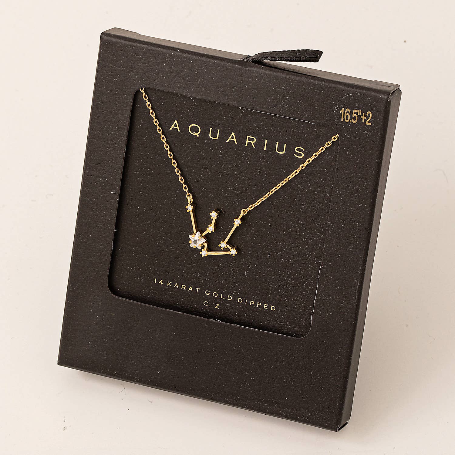 Aquarius Constellation Necklace - Zodiac Star Sign Jewelry for Women, 925 Sterling Silver Pendant with Birthstone | Perfect Gift for Birthday, Anniversary & Spiritual Healing