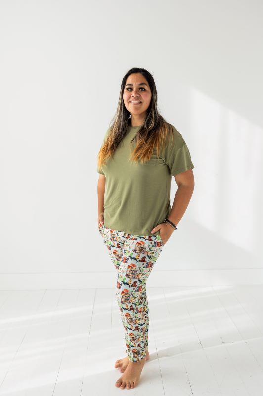 Women's Modal Jersey Joggers - Soft Lounge Pants for Yoga, Running & Home Relaxation | Storybook Comfort Wear