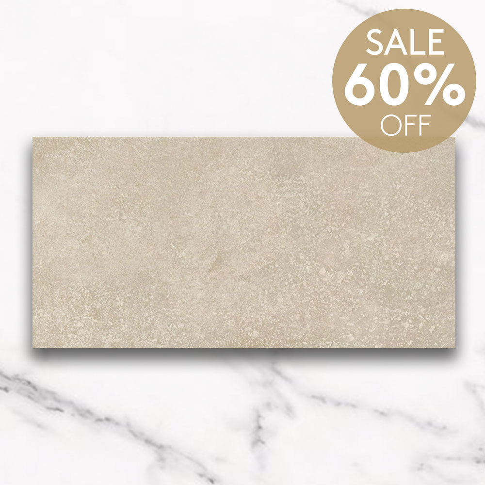 Premium Memphis White 600x900mm Outdoor Porcelain Tile - Concrete Look Finish - Perfect for Patios, Pool Decks & Garden Pathways