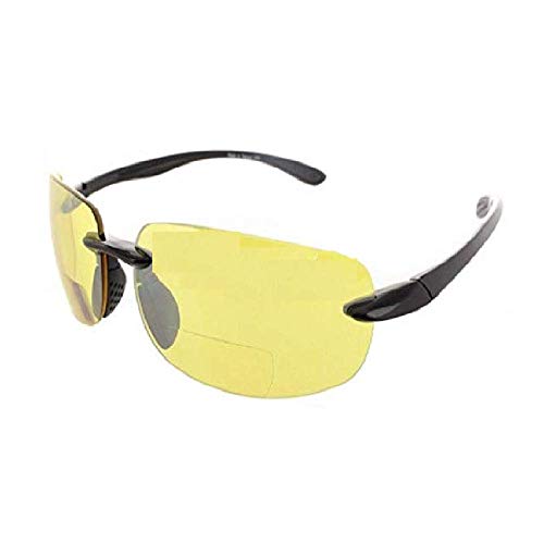 Black Frame/Yellow Night Driving Lens