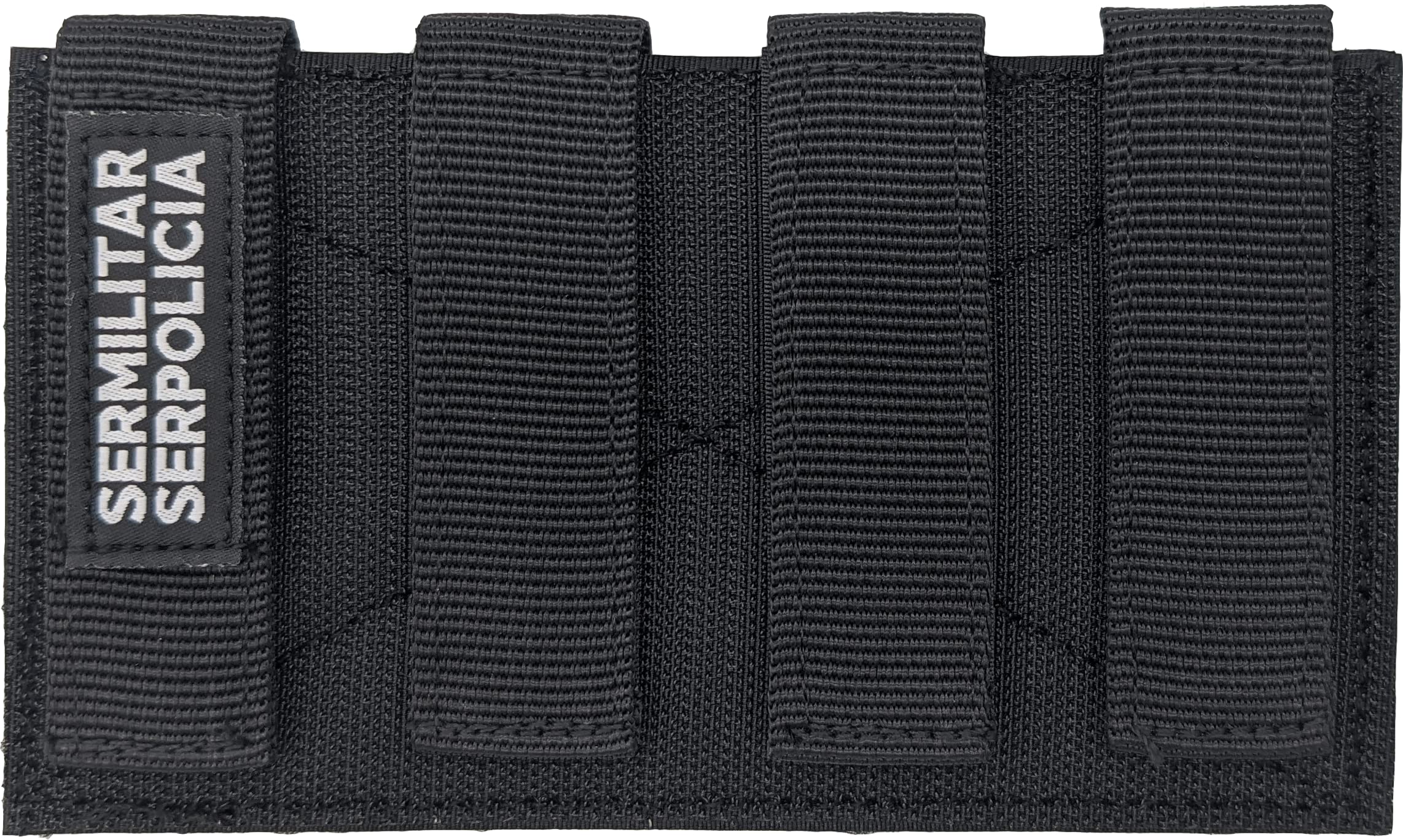 SERMILITAR MOLLE Velcro Panel for Backpacks - Military Tactical Hook and Loop Patch Panel - Compatible with Backpacks, Vests & Gear - Perfect for Outdoor, Hiking & Tactical Use