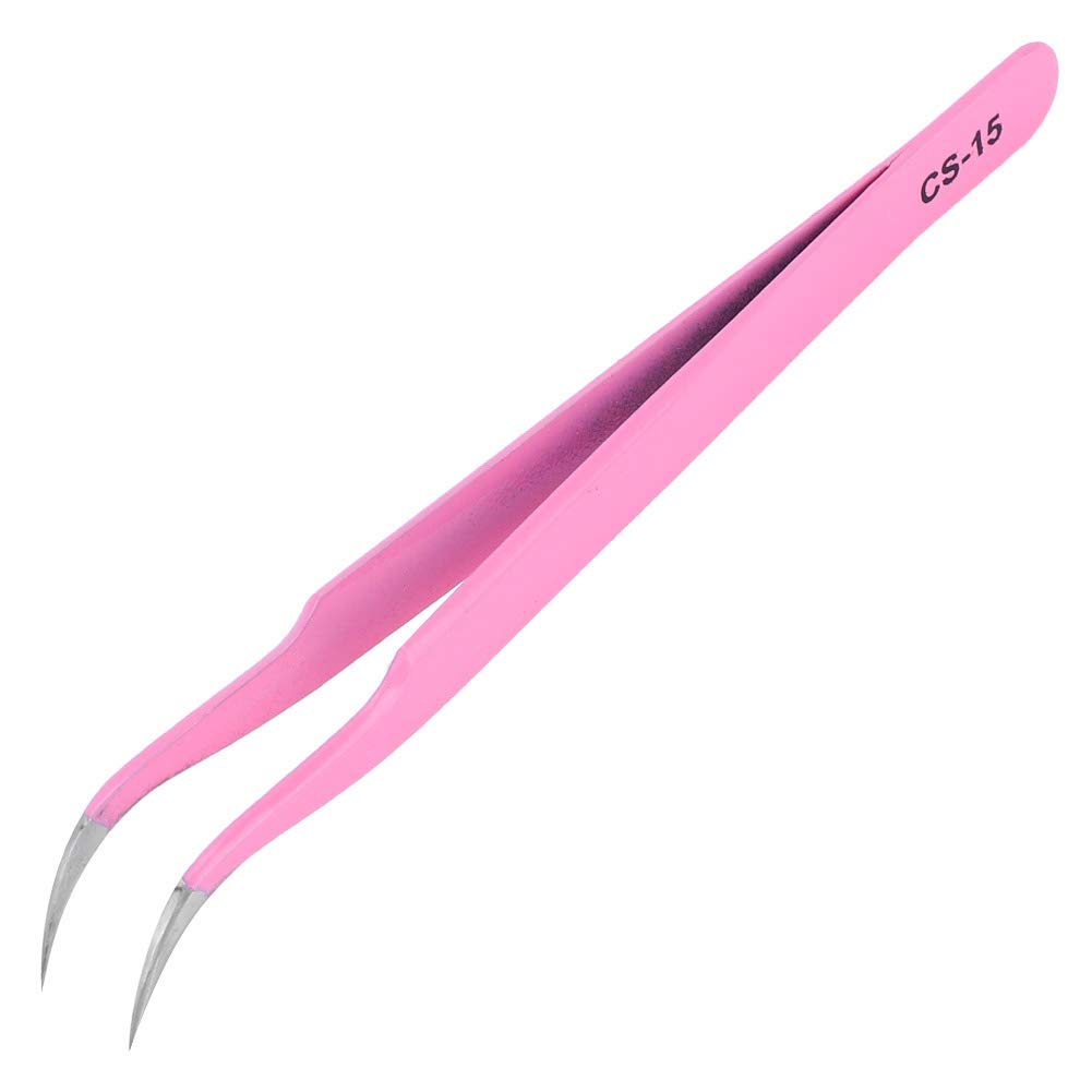 Affordable Eyelash Extensions & Durable Eyelash Tweezers for Professional & Home Use - Perfect for Makeup Artists, Tattooists & DIY Beauty (CS15) | Salon Quality, Long-Lasting Lashes for Stunning Looks