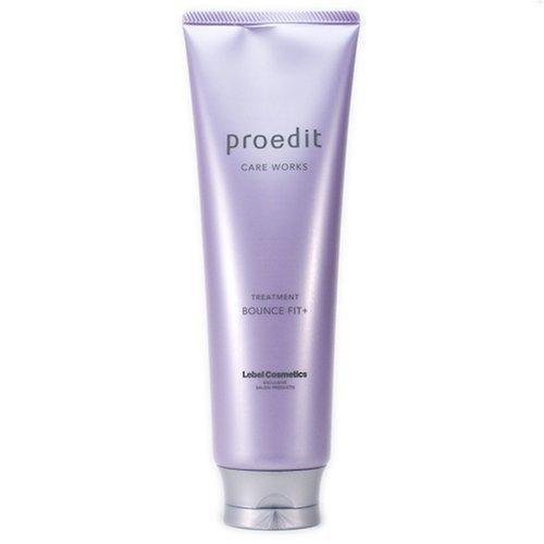 Lebel Proedit Care Works Hair Treatment Bounce Fit Plus 250ml - Professional Hair Repair & Volume Boost for Damaged Hair - Perfect for Salon & Home Use