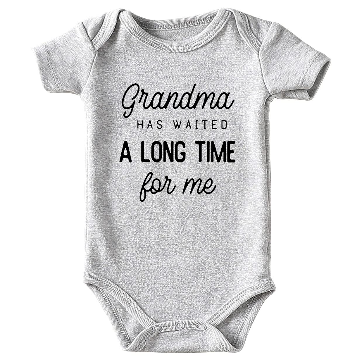 Funny Newborn Baby Bodysuits for Boys & Girls | Cute Grandma Baby Announcement Outfits | Perfect for Baby Showers, Birth Announcements & Family Photos