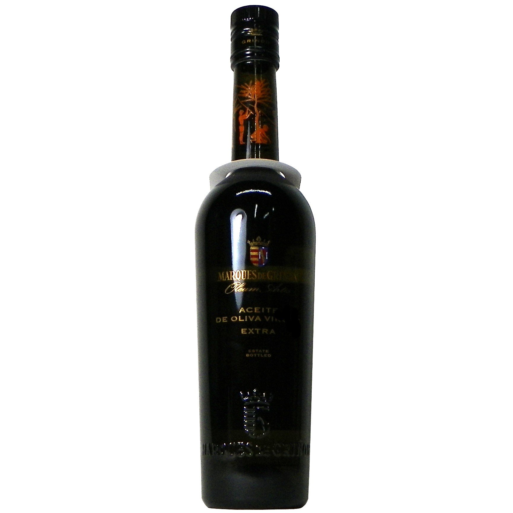 Premium Spanish Extra Virgin Olive Oil - Marques de Grinon EVOO, 16.9 oz (6 Pack) - Ideal for Cooking, Salad Dressing & Healthy Recipes