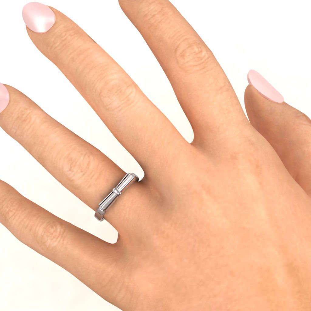 JEWLR Sterling Silver Graduation Ring for Diploma Scroll - Elegant & Durable Jewelry for Graduates, Perfect for Commencement Ceremonies & Academic Achievements