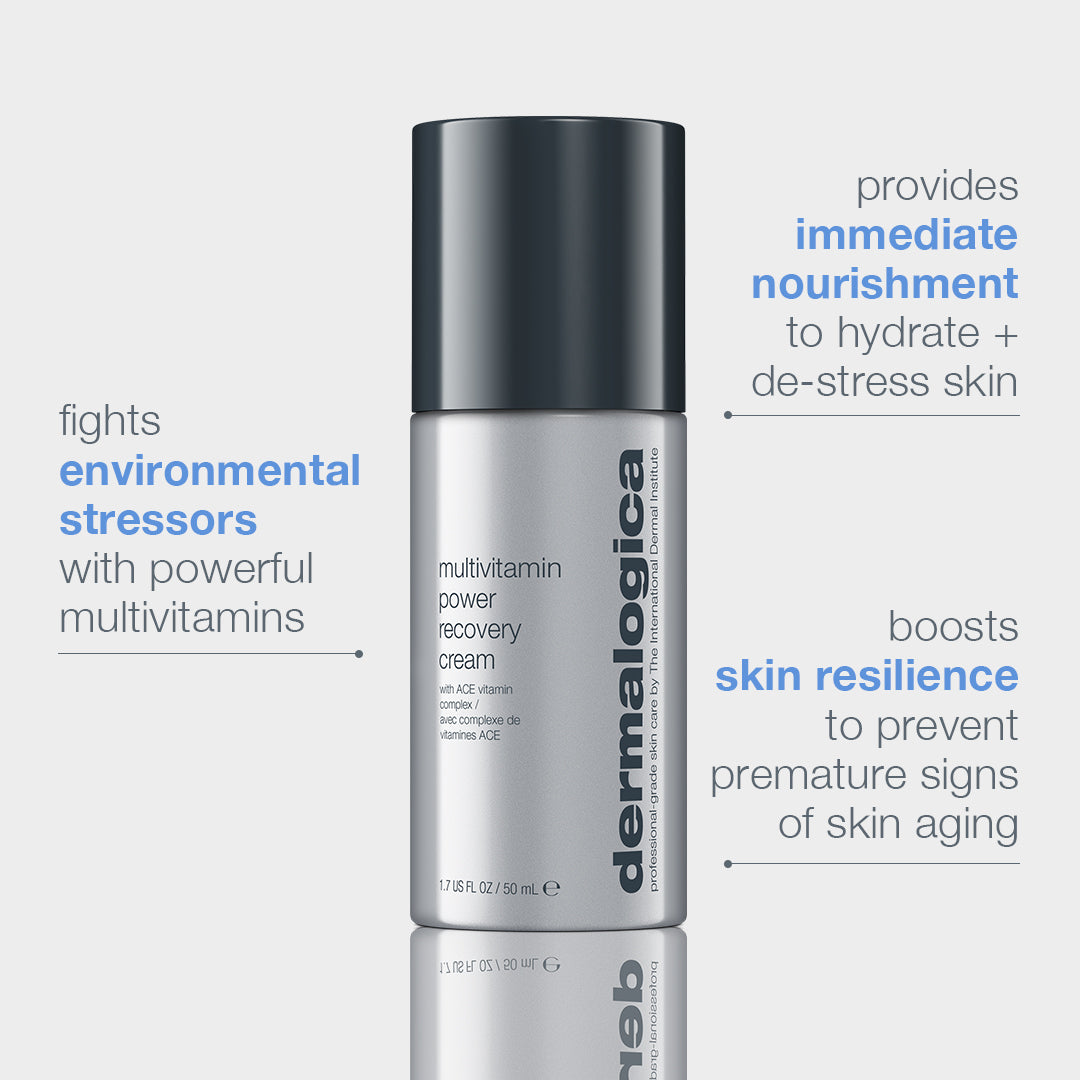 Best Multivitamin Power Recovery Cream for Skin Repair & Hydration - Ideal for Post-Workout, Dry Skin & Night Care
