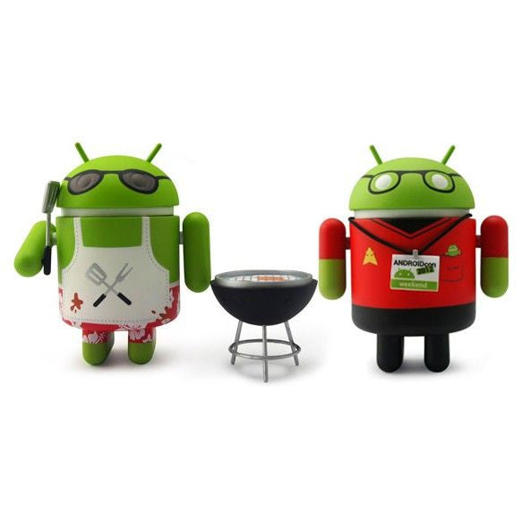 SDCC 2012 Exclusive Android Summer Edition Collectible Set - Limited Edition Action Figures for Comic-Con Fans & Display Collectors | Perfect for Home Decor, Office Display, and Comic Convention Showcases