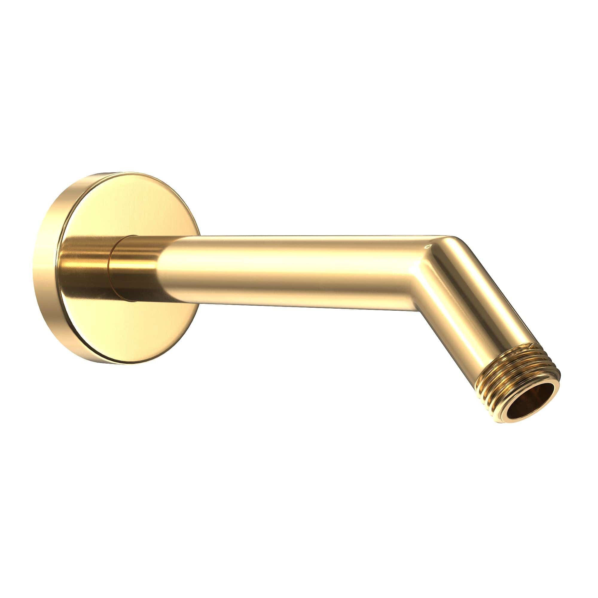 Stainless Steel 7 Inch Shower Arm with Flange & Set Screw - Heavy Duty Bathroom Fixture for Modern Showers & Bathroom Renovations