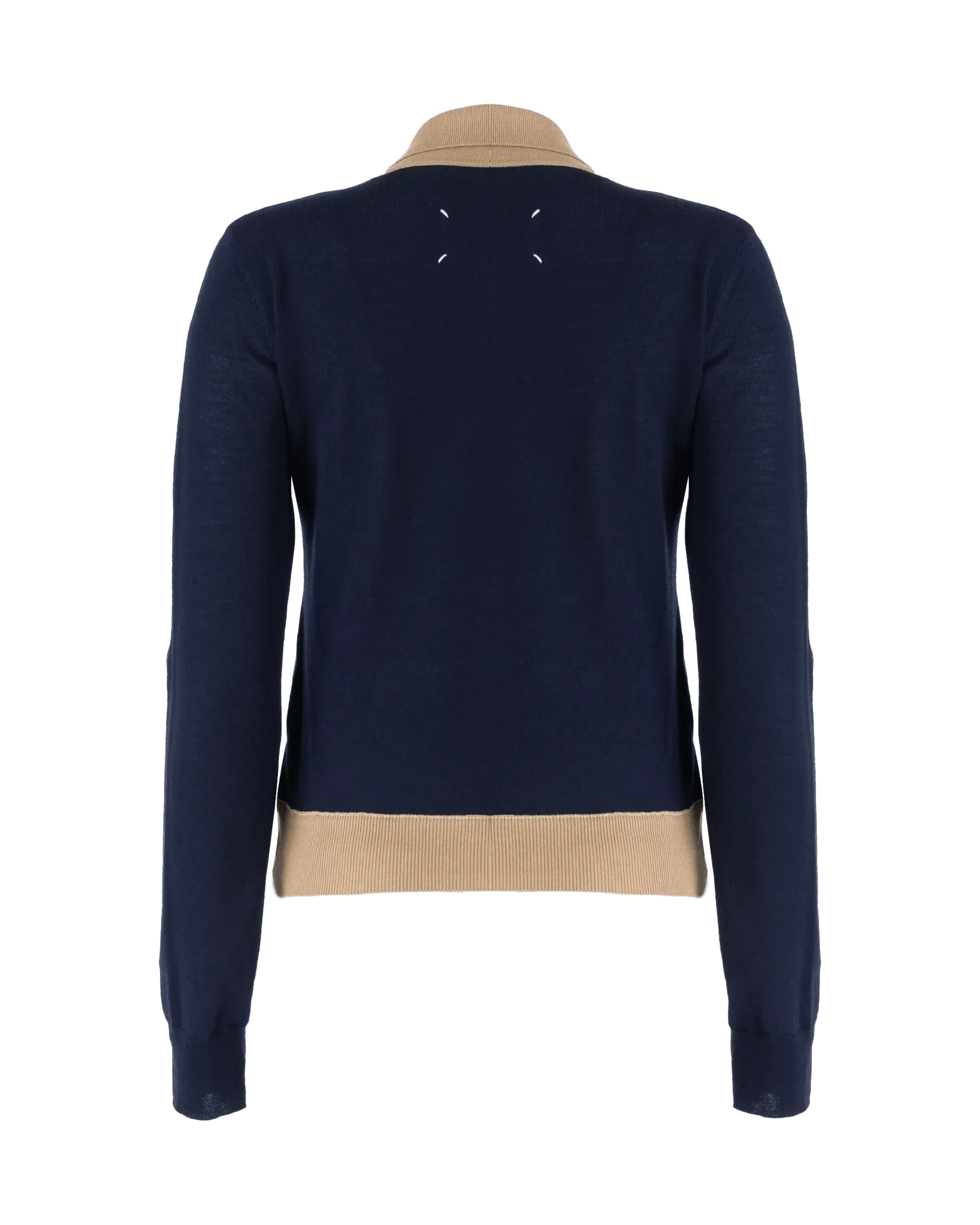 Stylish Color Block Polo Sweater for Men - Trendy Casual Knit Top for Office, Golf & Everyday Wear