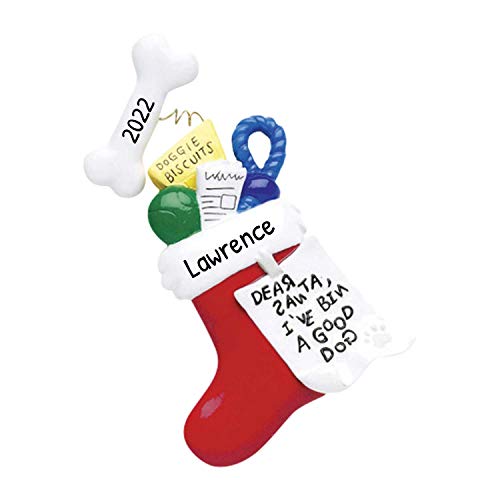 Dear Santa Dog Stocking