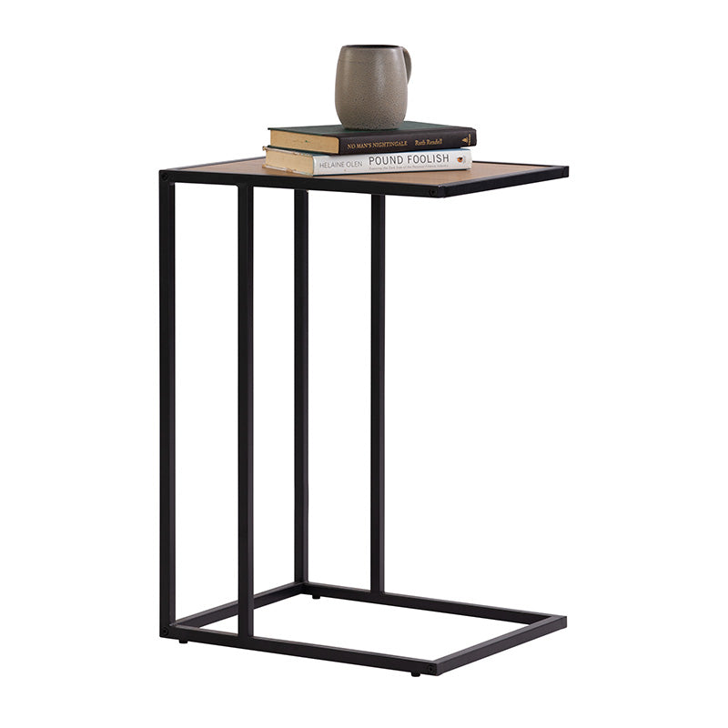 BRADFORD Adjustable Laptop Desk Stand - Natural Wood & Black Finish, Portable Lap Desk for Work, Study, Gaming, and Bedroom Use