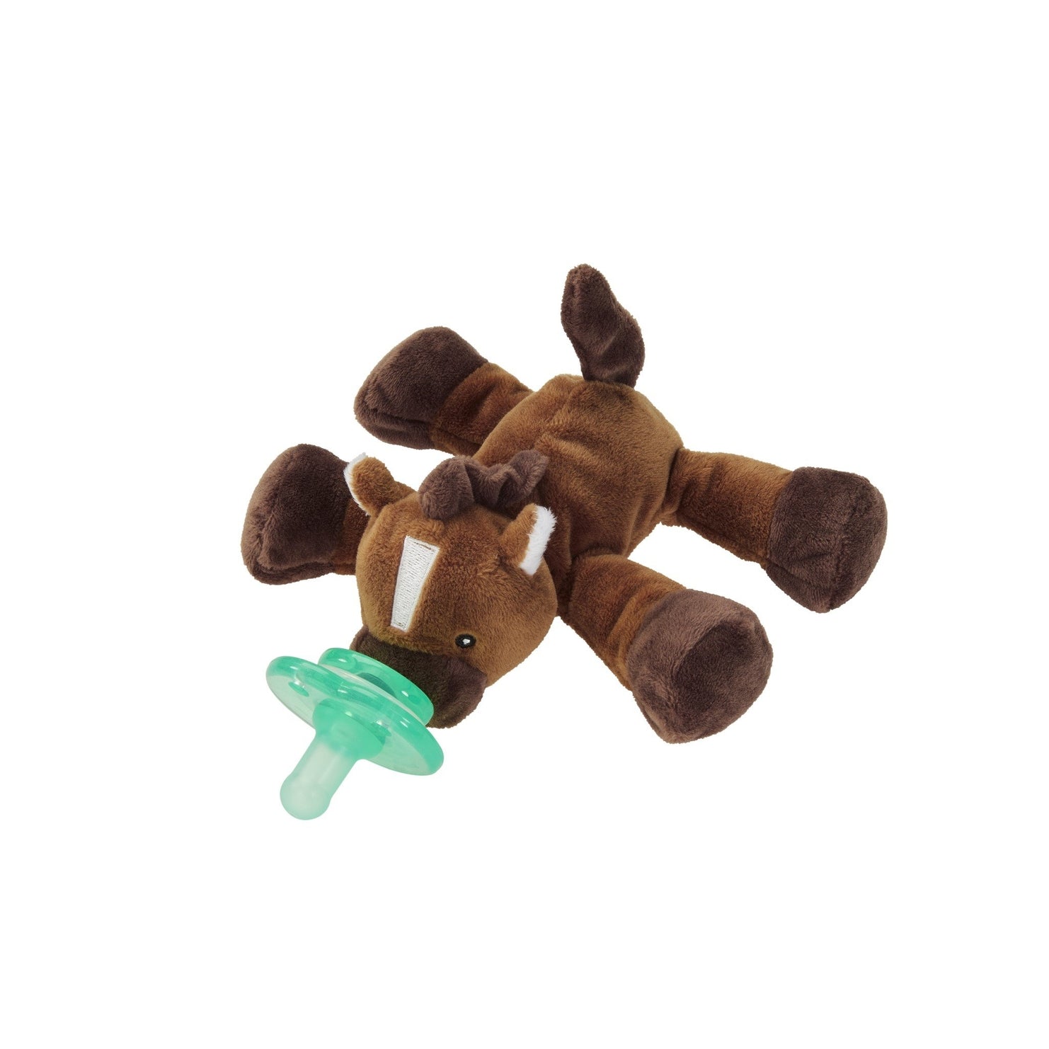 Paci Plushies Buddies | Harmony Horse Pacifier Holder - Soft & Cute Stuffed Animal Toy for Babies & Toddlers - Perfect for Nursery, Stroller, and Travel Comfort