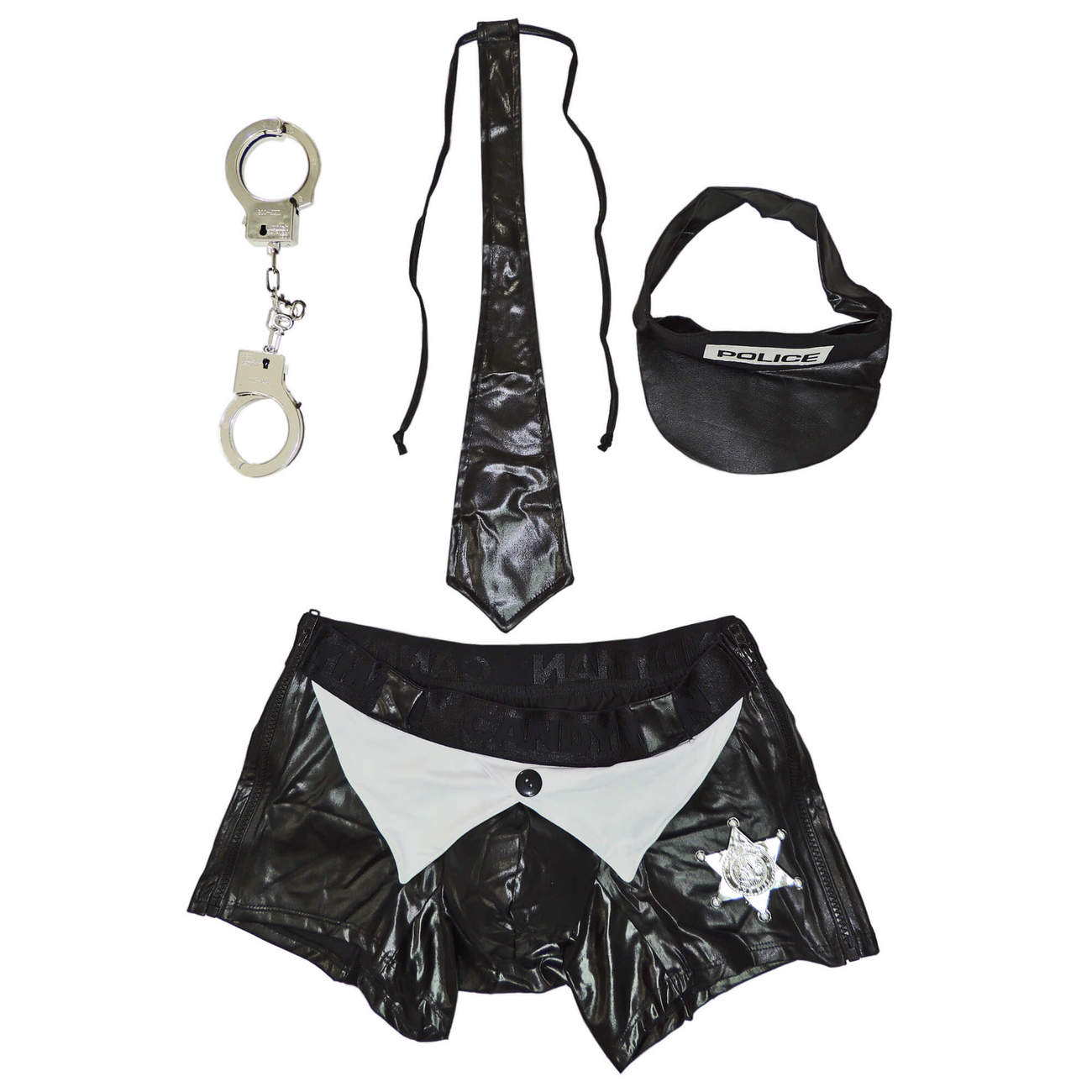 Sexy Police Costume for Women - Halloween Role Play, Cosplay & Bachelorette Party Outfit - Candyman Sultry Commander Costume 9555 | Perfect for Halloween, Theme Parties & Adult Entertainment