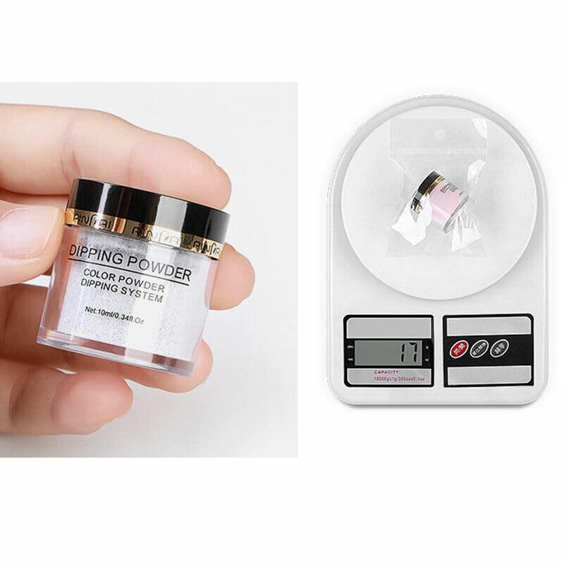 NAILWIND 10ML Acrylic Dipping Powder for French Nail Art - No UV Lamp Needed, Salon & Home Manicure Kit, Perfect Gift for Women (White) - Ideal for DIY Nails, Professional Salon Use & Special Occasions
