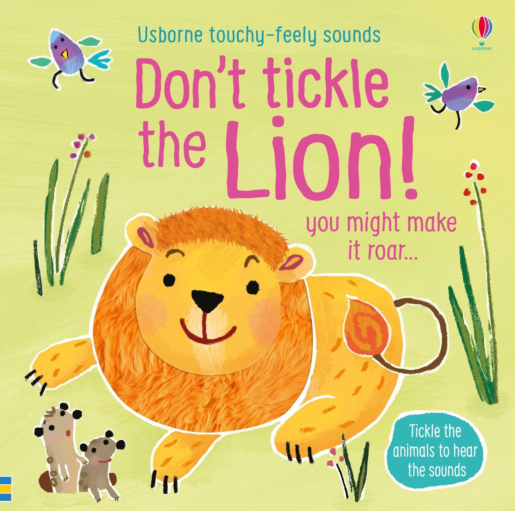 Don't Tickle the Lion! Interactive Touch & Sound Book for Kids - Fun Sensory Learning & Animal Sounds | Perfect for Toddler Storytime, Preschool Education & Bedtime Reading