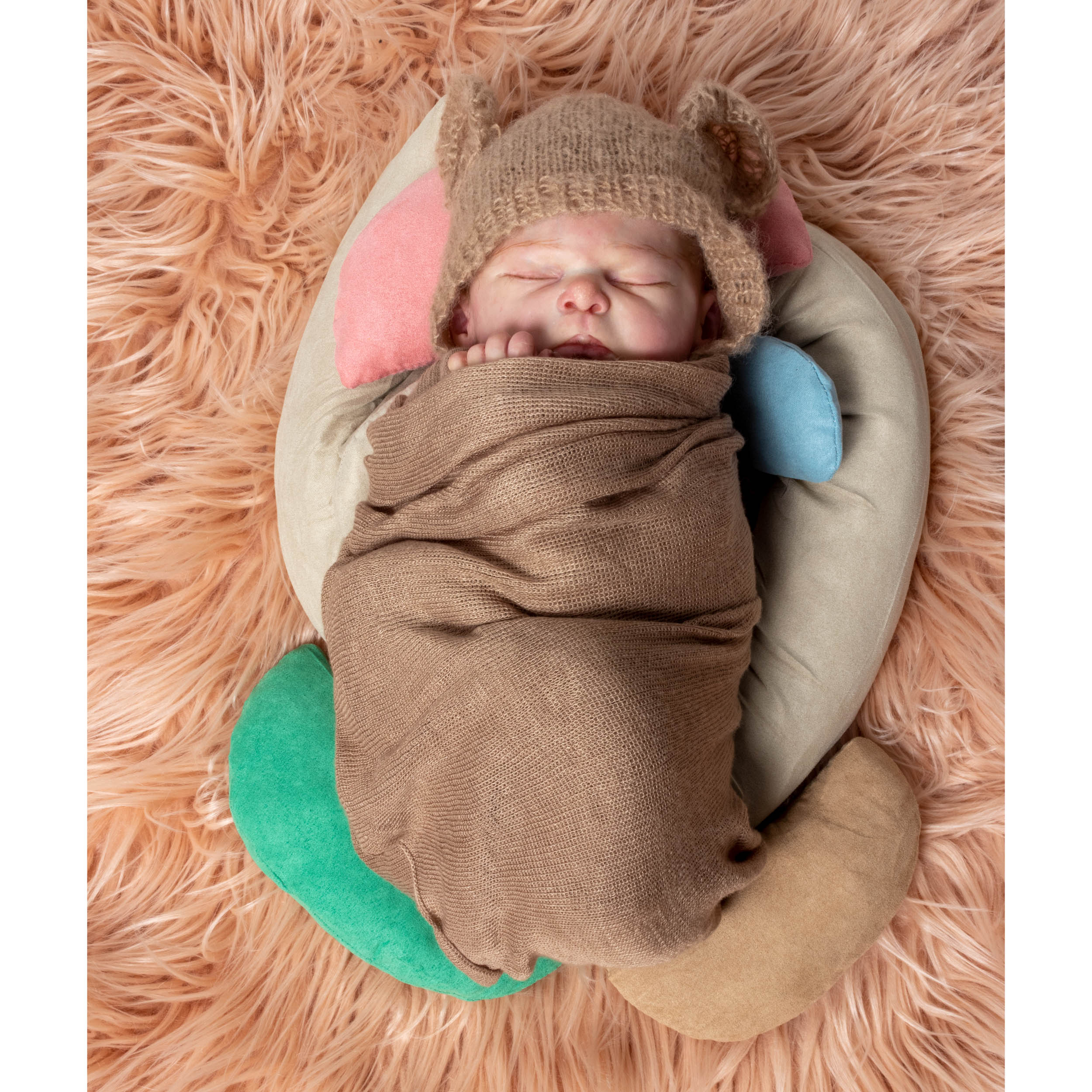6-Piece Baby Posing Pillow Set for Newborn Photography - Soft Support for Infants 0-12 Months | Perfect for Photo Shoots, Milestone Pictures & Nursery Decor