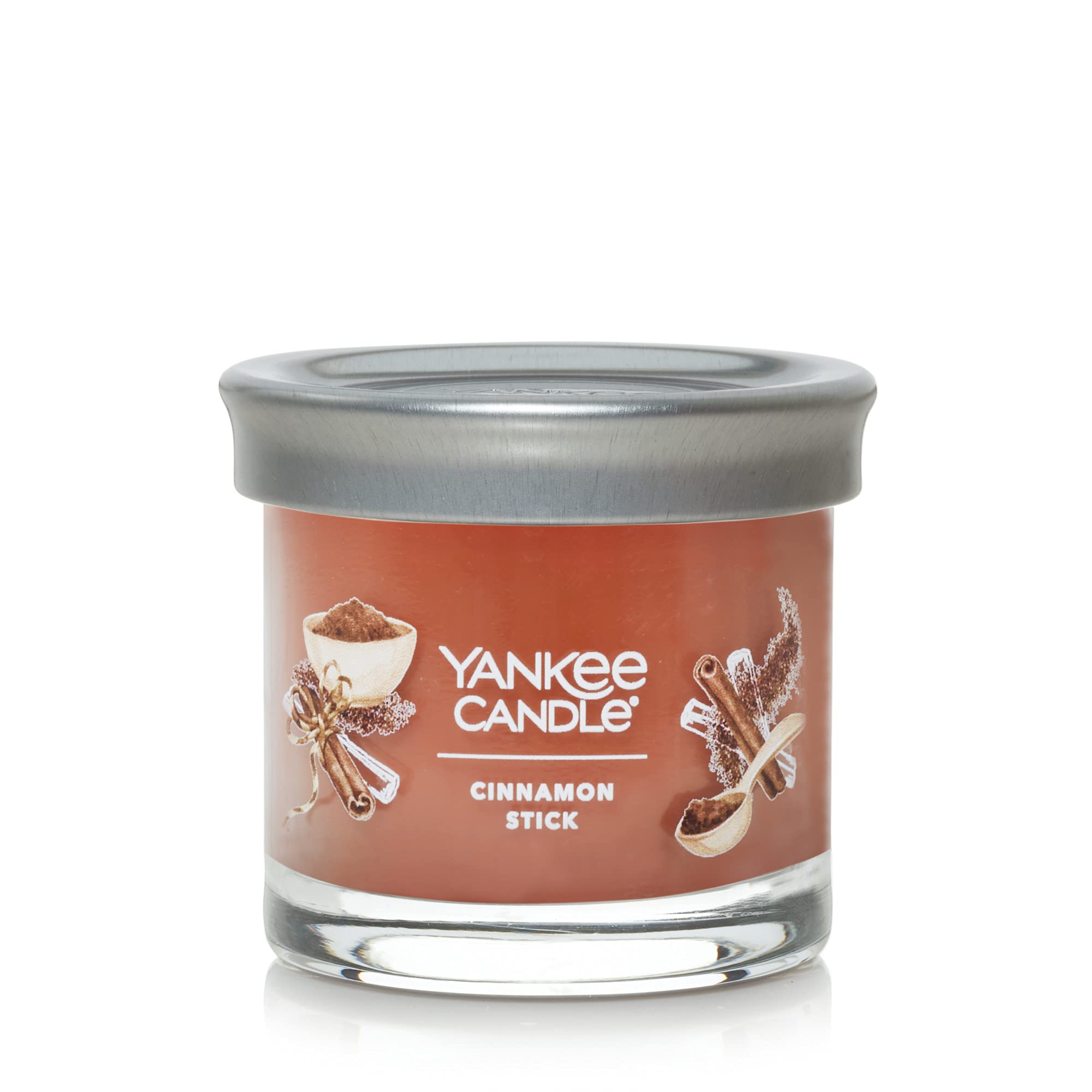 Yankee Candle Cinnamon Stick Scented - 4.3oz Small Tumbler Single Wick Candle, 20+ Hours Burn Time | Home Decor, Gift Idea, Relaxation & Aromatherapy