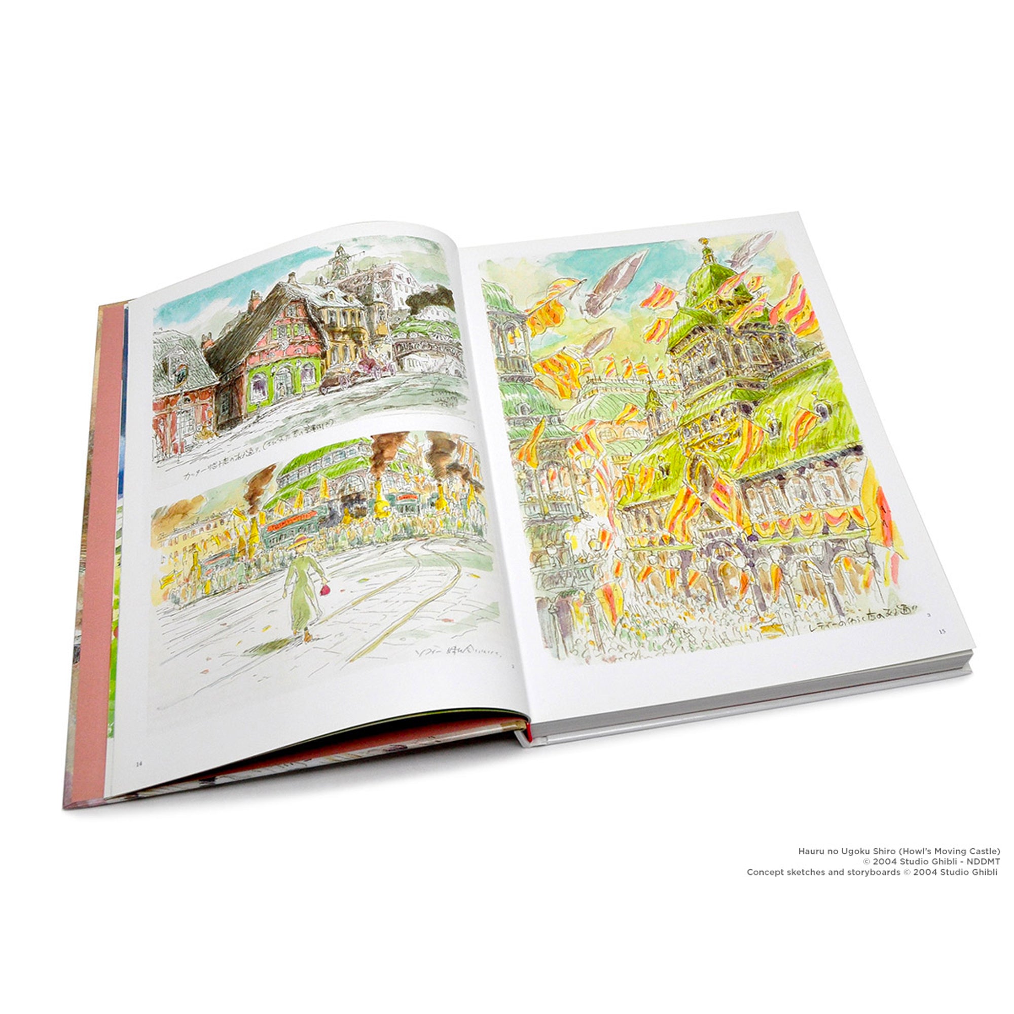 The Art of Howl's Moving Castle Hardcover Book - Studio Ghibli Collectible Art Book for Anime Fans, Perfect Gift for Movie Lovers & Home Decor