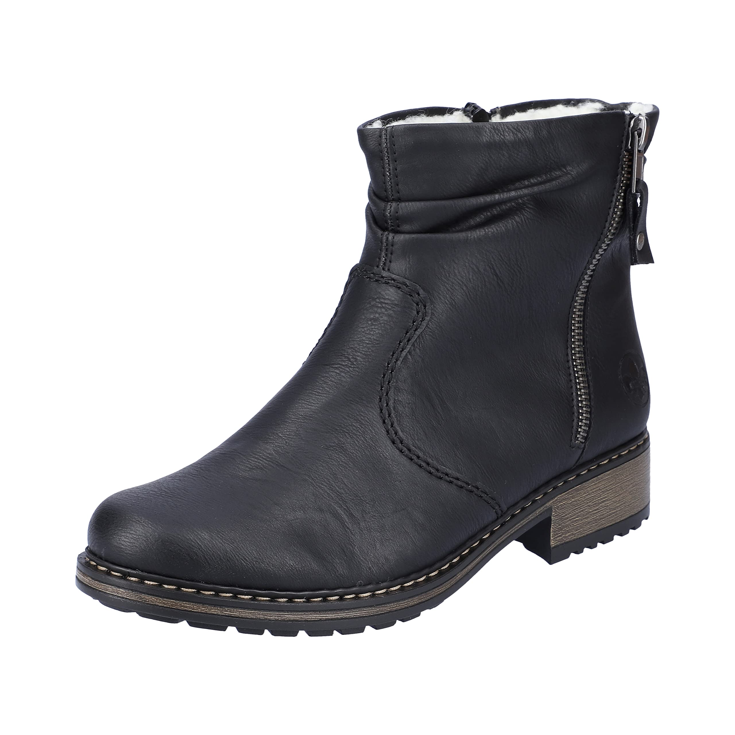 Rieker Women's Ankle Boots - Comfortable & Stylish Winter Boots for Women | Waterproof & Warm Casual Shoes for Walking, Work & Outdoor Activities