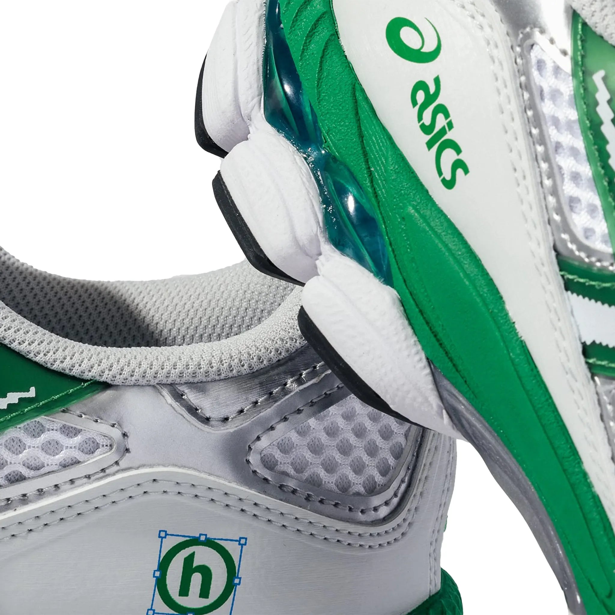 HIDDEN.NY x ASICS Gel NYC White Green Running Shoes - Lightweight Comfort for Men & Women - Perfect for Jogging, Gym Workouts & Streetwear Fashion