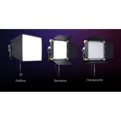 Godox LD75R 75W Bi-Color LED Video Light Panel with Bowens Mount - Perfect for YouTube, Photography, and Studio Lighting