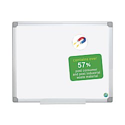 Bi-silque Dry-Erase Board 4x6 Feet - White Aluminum Frame Whiteboard for Office, Classroom & Home Use