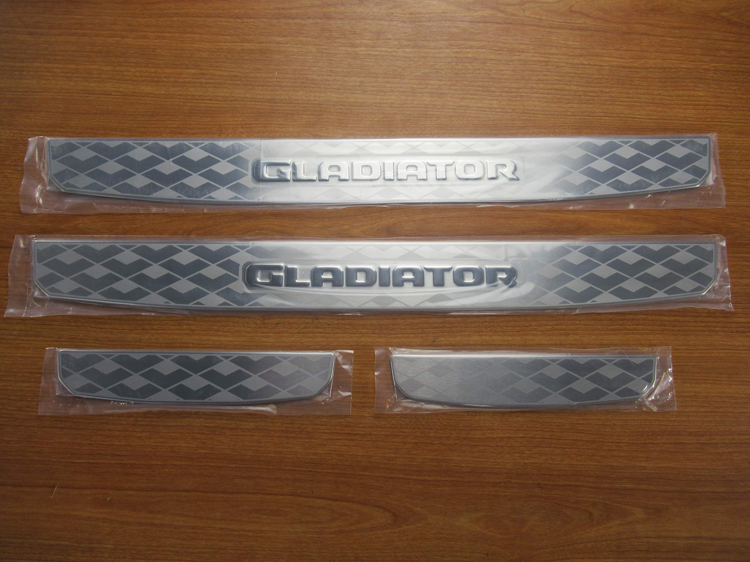 Jeep Gladiator Stainless Steel Door Sill Guards - Mopar OEM Replacement - Perfect for Off-Roading & Daily Protection