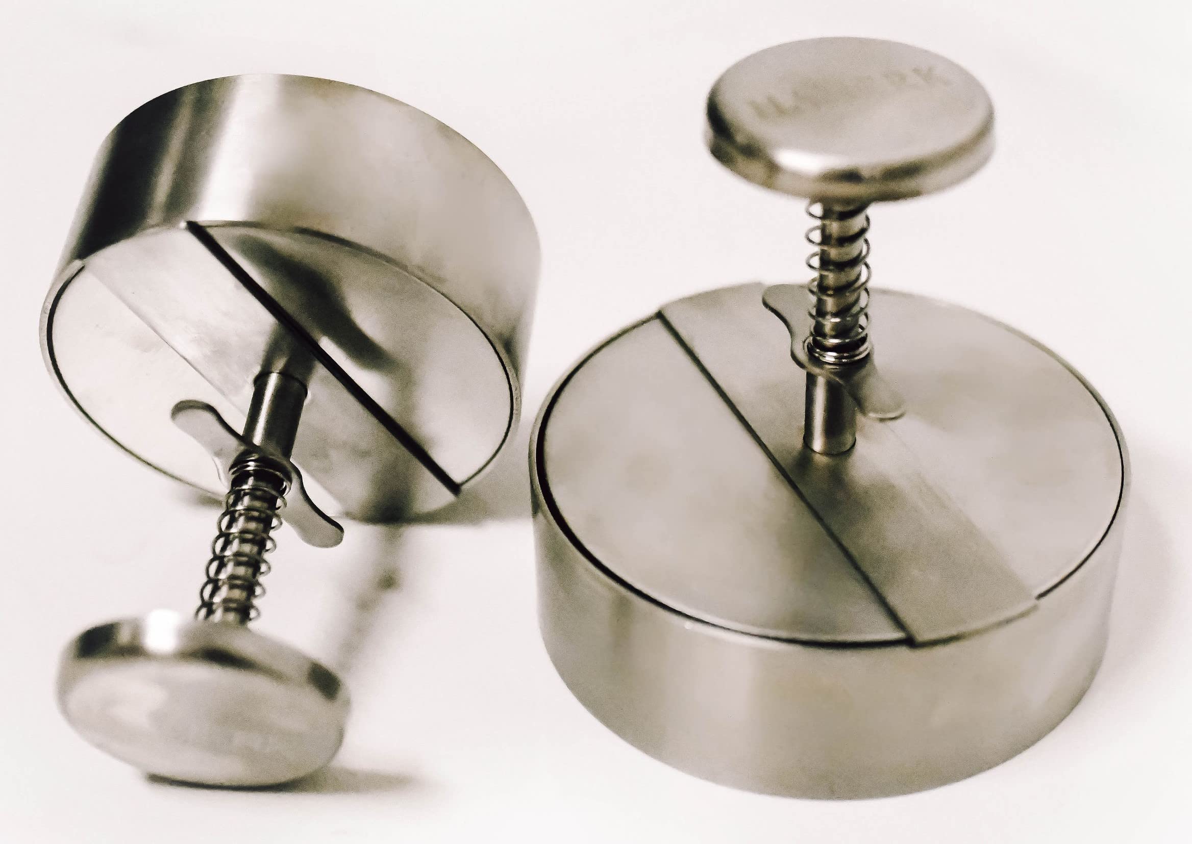Stainless Steel XL Burger Press 5.5