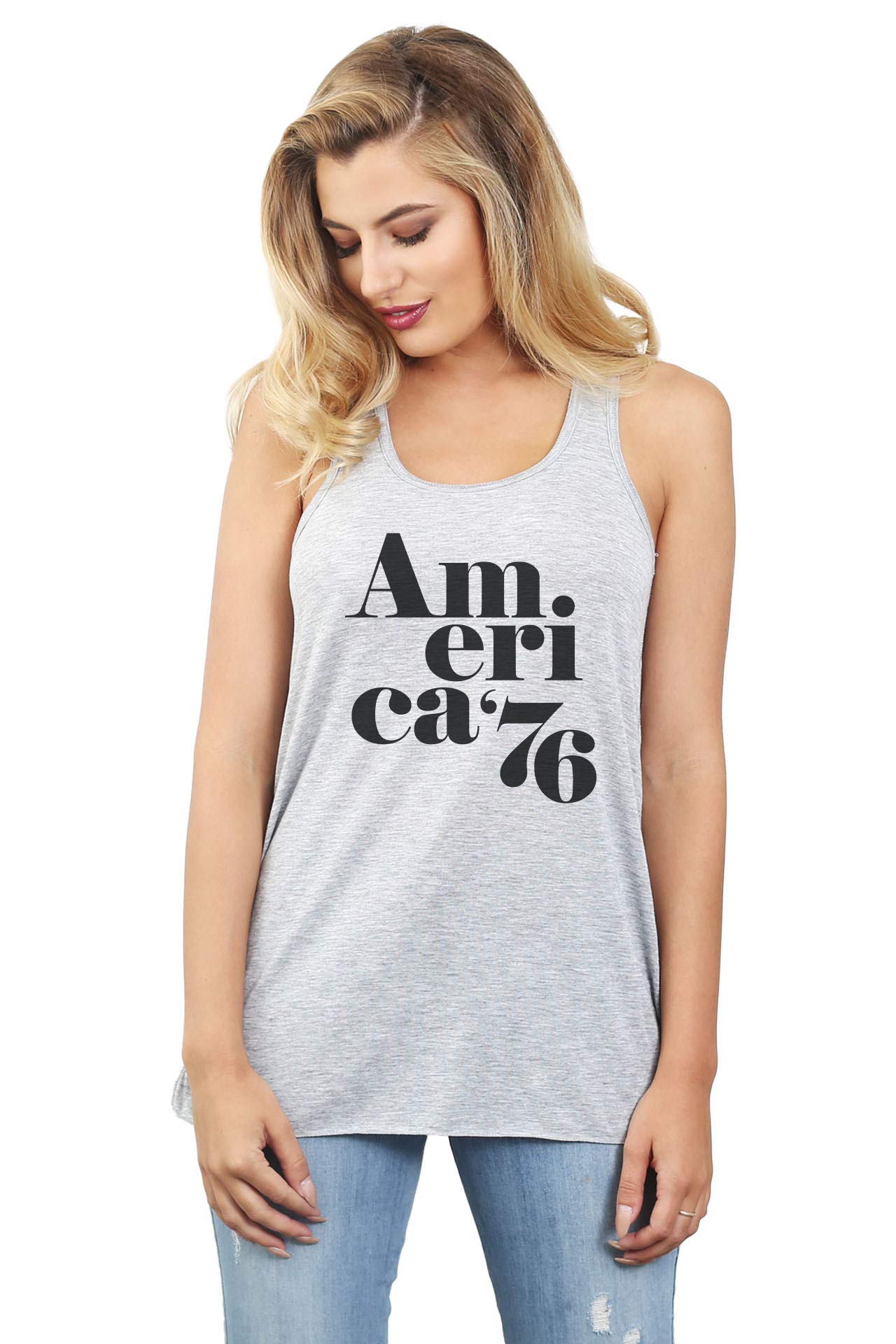 Women's Sleeveless Flowy Racerback Tank Top - Breathable Summer Workout & Casual Wear - Perfect for Yoga, Gym, Beach & Everyday Outfits